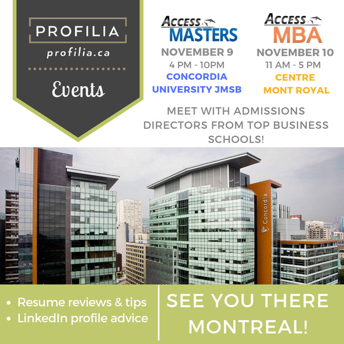 Profilia Access Masters and Access MBA